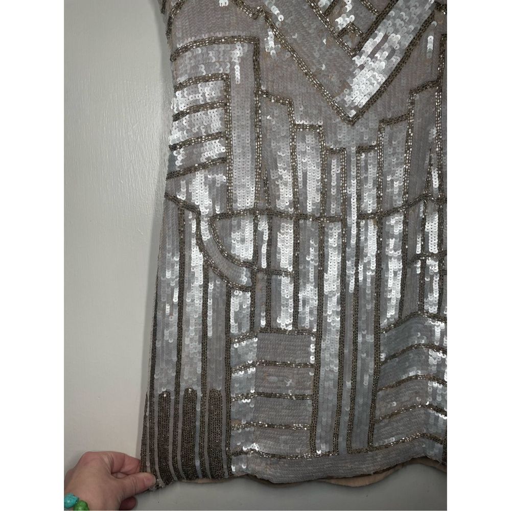 Parker Revolve Silk Sequin Serena mini cocktail Dress size xs - Picture 11 of 16